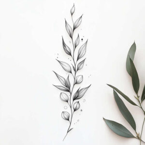 detailed-visage – tattoo design ideas free ai generated – neotraditional-artistic-contrast – for-shin – Gallery: faces-inkby-ai