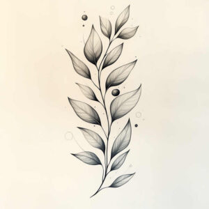 feathered-face – tattoo design ideas free ai generated – surrealism-ethereal-glow – for-wrist-side – Gallery: faces-inkby-ai