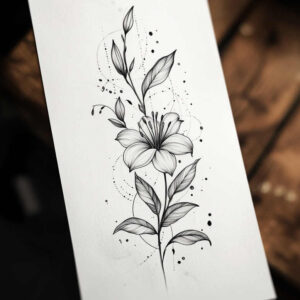 jesus-in-painting – tattoo design ideas free ai generated – depth-of-field – for-lower-leg – Gallery: jesus-inkby-ai