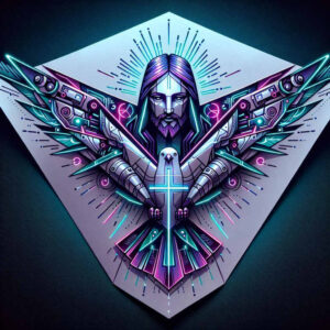 jesus tattoo design ideas volume effect blessing symbol of resilience