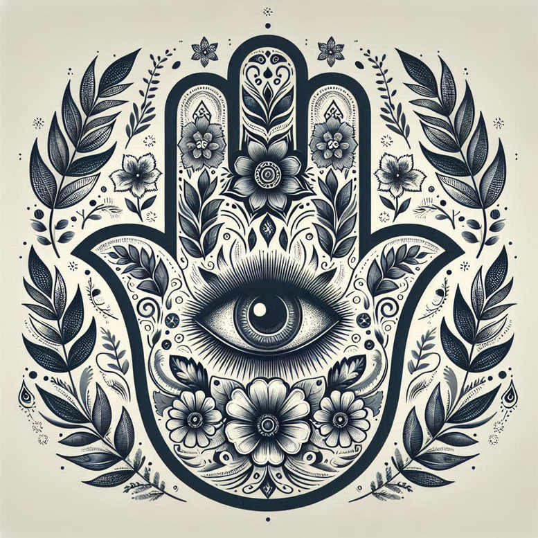 animals-as-talisman – tattoo design ideas free ai generated – surrealism-enigmatic – for-nape – Gallery: news-inkby-ai