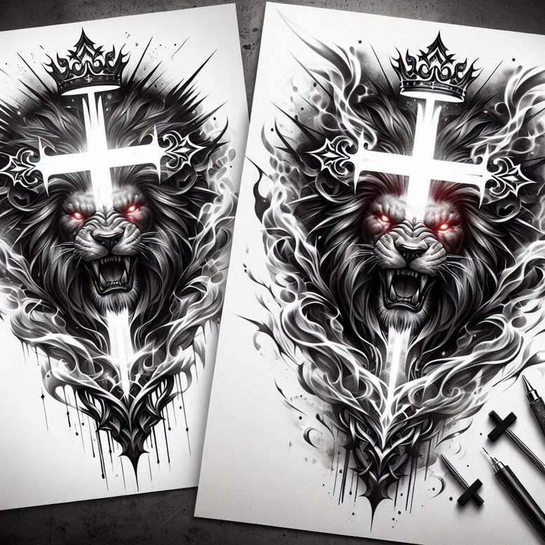 news tattoo design ideas spectral hues minimal for biceps
