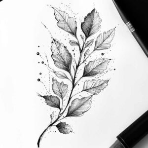 pets-tattoo-ideas – tattoo design ideas free ai generated – simple-dot – for-biceps – Gallery: pets-inkby-ai