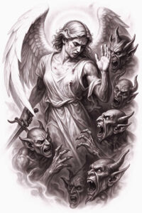 pets tattoo design ideas Neotraditional sharp edges loyal embodying perseverance