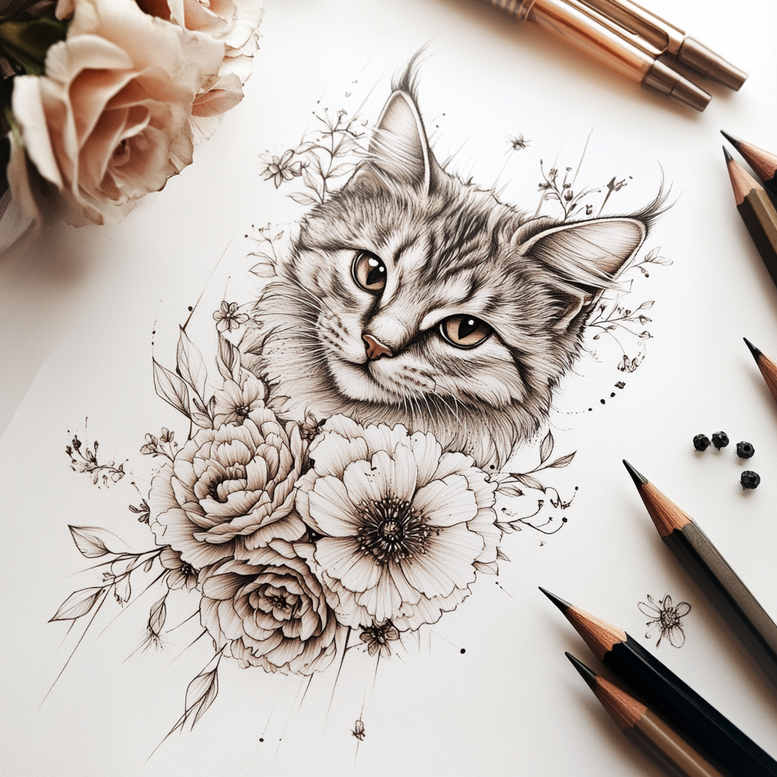 pets tattoo design ideas ink realism natural represents courage