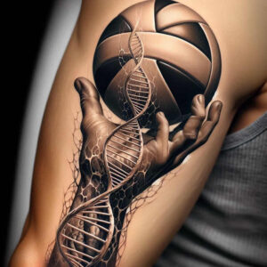 sports-courage-for-men – tattoo design ideas free ai generated – realism-reflection-effect – for-side-torso – Gallery: sport-inkby-ai