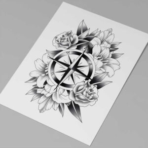long-journeys – tattoo design ideas free ai generated – mini-geometry – for-wrist-side – Gallery: travels-inkby-ai