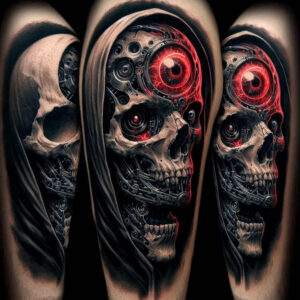 witches tattoo design ideas Realism crisp detail ritual dagger for full back